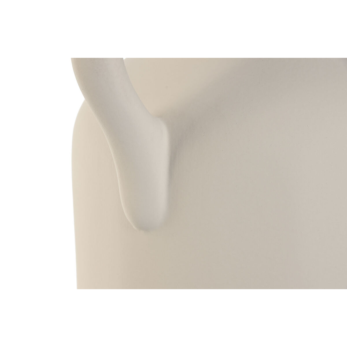 Jarrón Home ESPRIT Beige Gres Estilo artesanal 30 x 30 x 40 cm